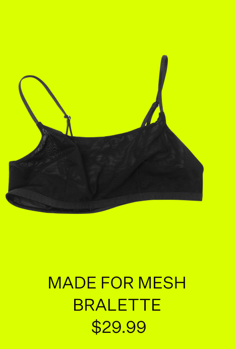 Made For Mesh Bralette