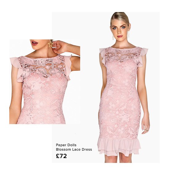 paper dolls blossom lace dress