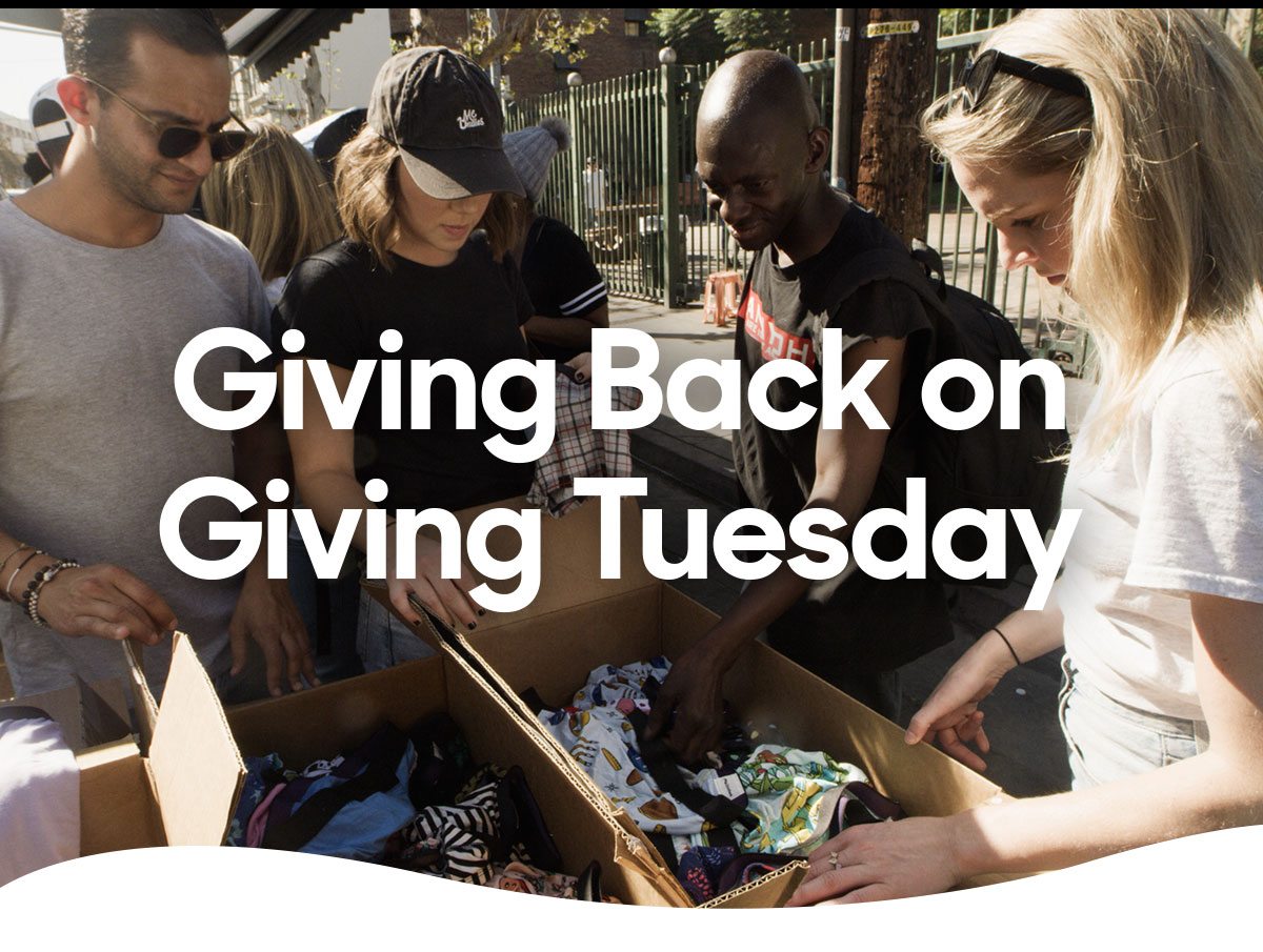 Giving Back on Giving Tuesday