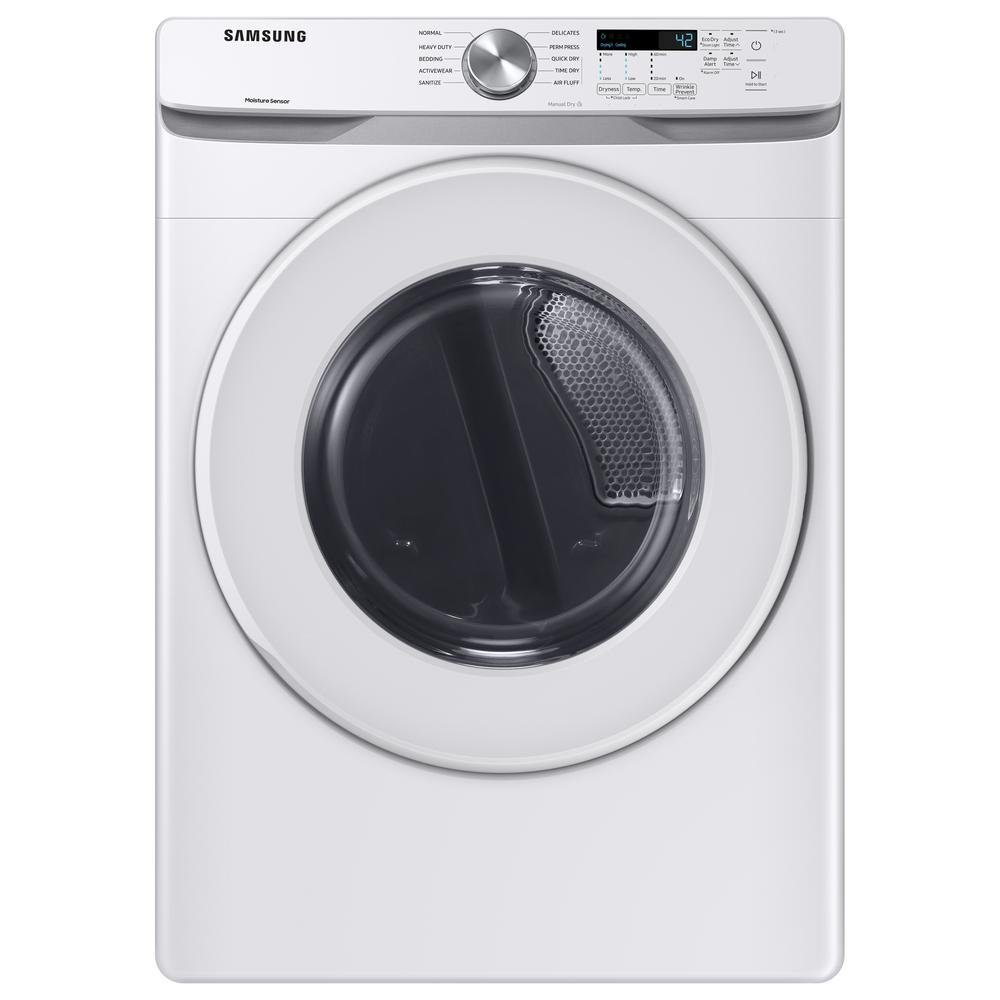 Samsung Electric Dryer with Sensor Dry - 7.5 cu. ft. White