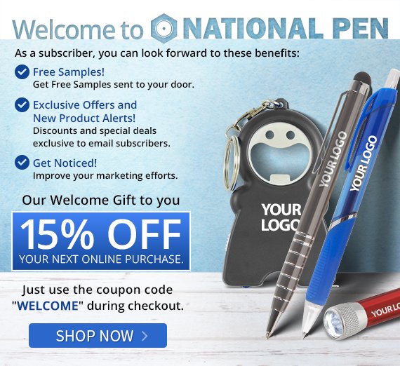 Welcome to National Pen!