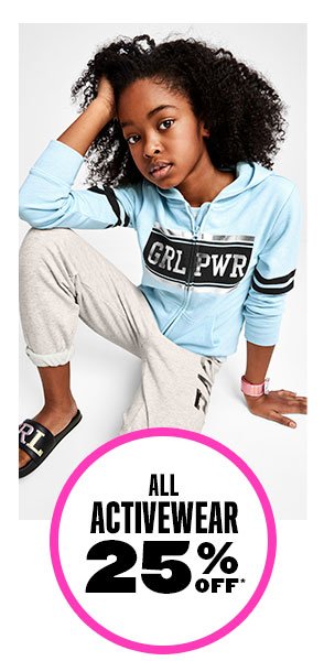 All Activewear 25% Off