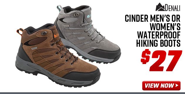 denali cinder wp women's hiking boots