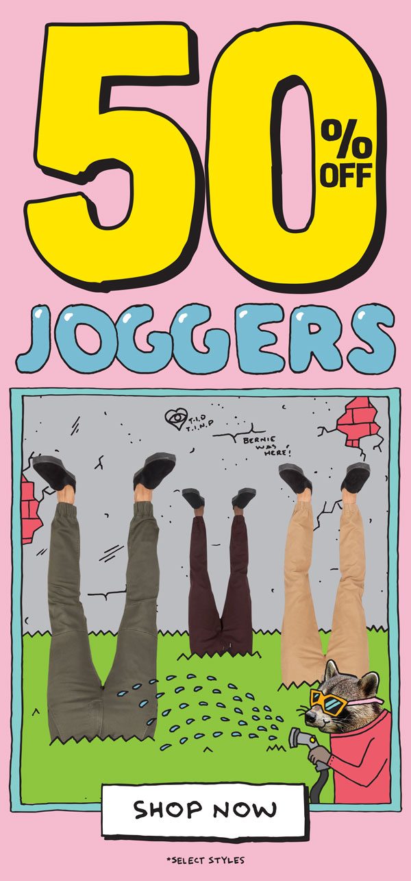 Twill Joggers