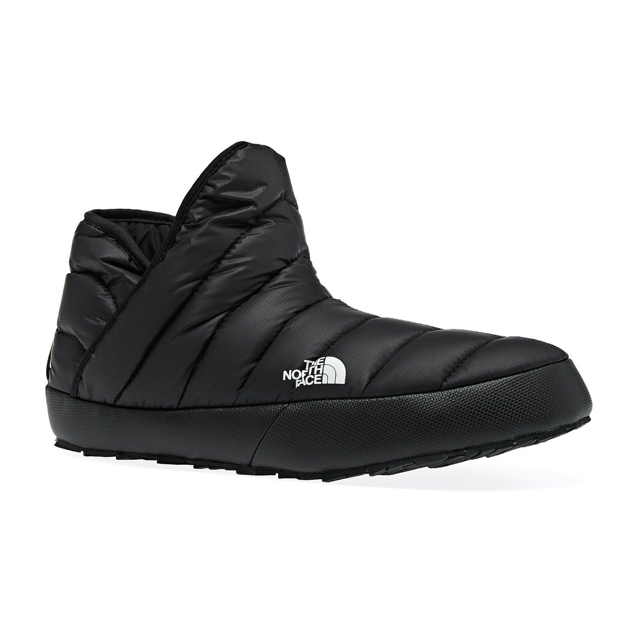 North Face Thermoball Traction Bootie Mens Slippers - TNF Black TNF White