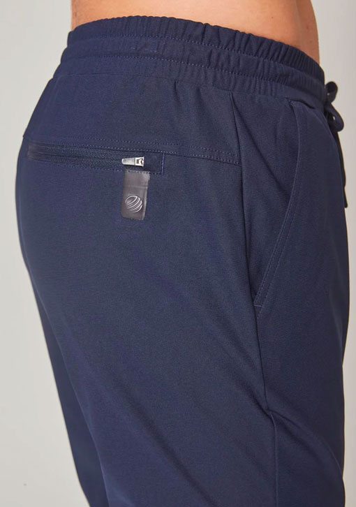 Limitless Recycled Polyester Warp Knit Slim Leg Pant