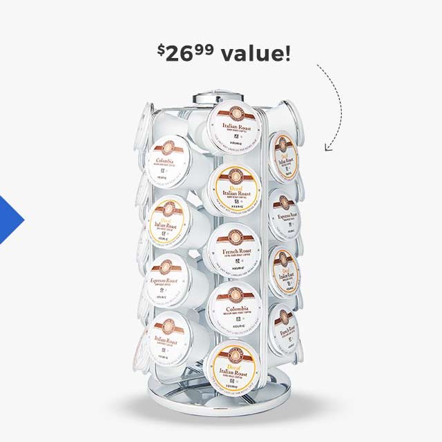 Keurig® K-Cup® Carousel - $26.99 value!