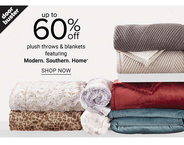 Plush throws and Blankets at 60% off featuring MSH - Shop Now