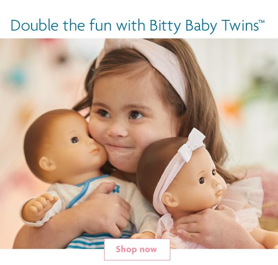 Double the fun with Bitty Baby Twins™