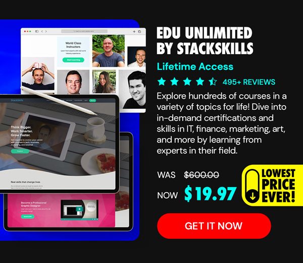 EDU Unlimited by StackSkills: Lifetime Access