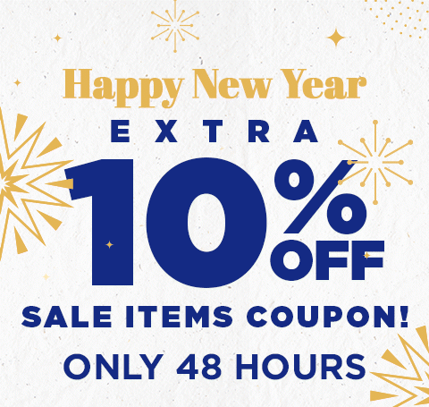 Extra 10% Off SALE Items Coupon! Only 48 Hours