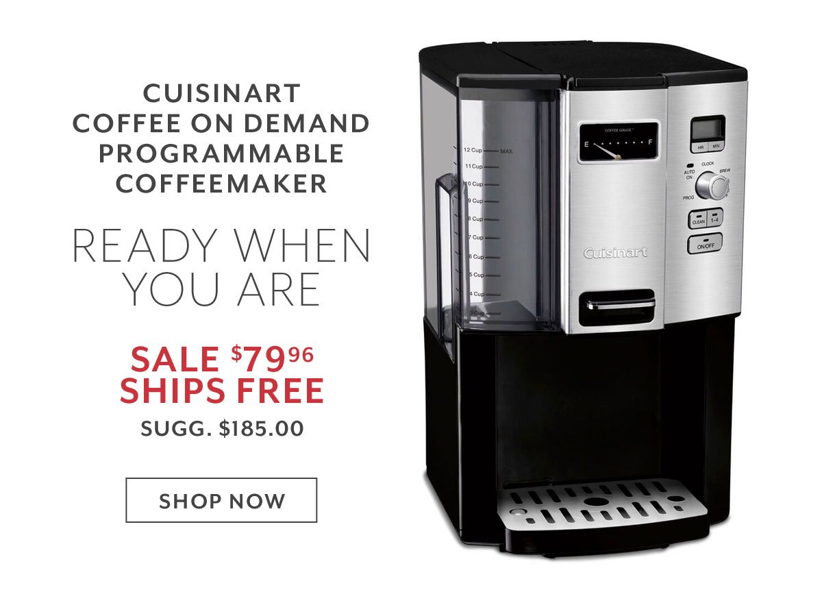 Cuisinart Coffee on Demand Programmable Coffeemaker