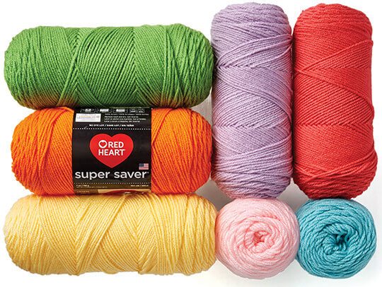 Image of Red Heart Super Saver Yarn.