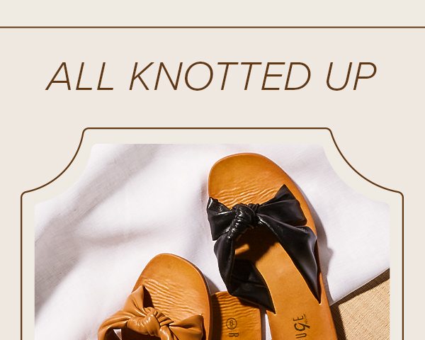 All Knotted Up | Shop Sandals