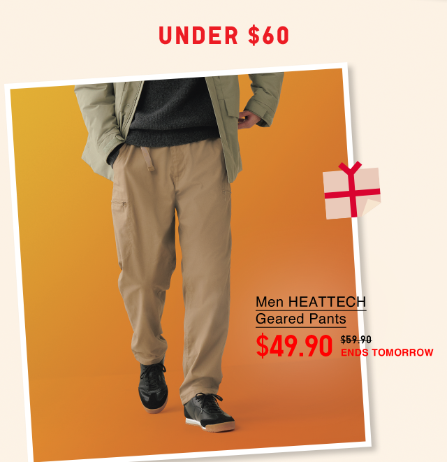 PDP8 - MEN HEATTECH GEARED PANTS