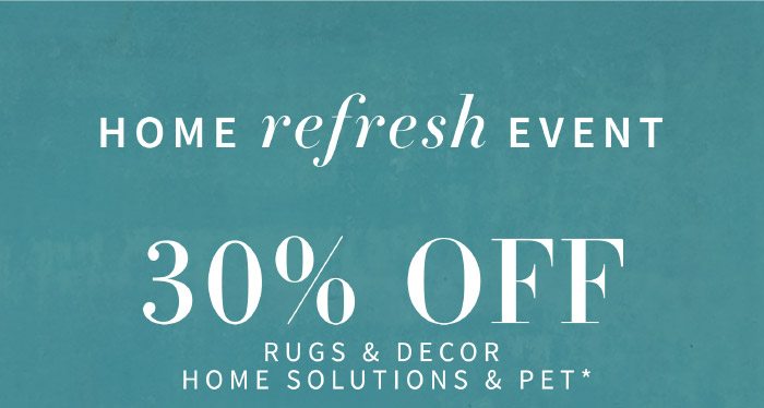 Home Refresh Event Save 20 30 On Bed Bath Rugs Decor Home Solutions Pet Frontgate Email Archive