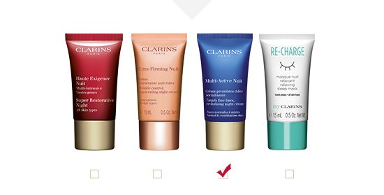 CHOOSE YOUR NIGHT CREAM