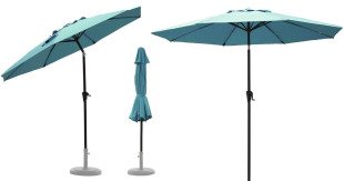 Amazon: Outdoor Patio 9′ Umbrella Only $24.99 Shipped (Regularly $50) & More