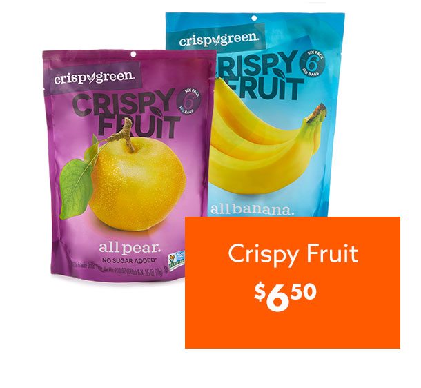Crispy Fruit $6.50