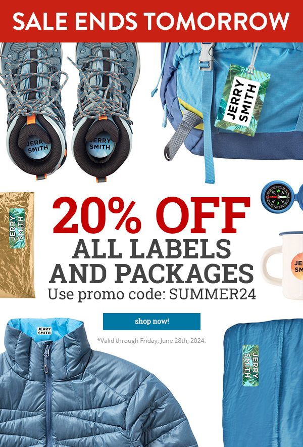 Save 20% On All Products & Packages