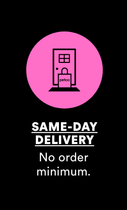 Free Same-Day Delivery, no order minimum