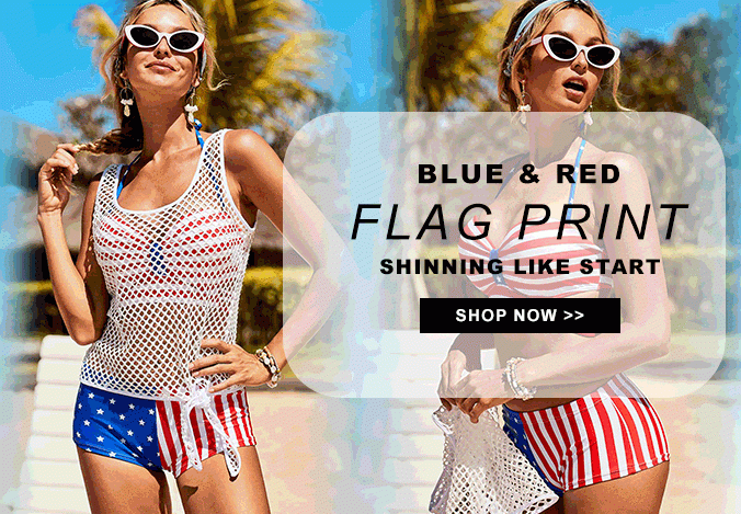 Blue & Red