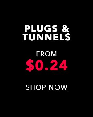 Shop Clearance Plugs & Tunnels >