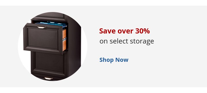 Recommended Offer: Save over 30% on select storage