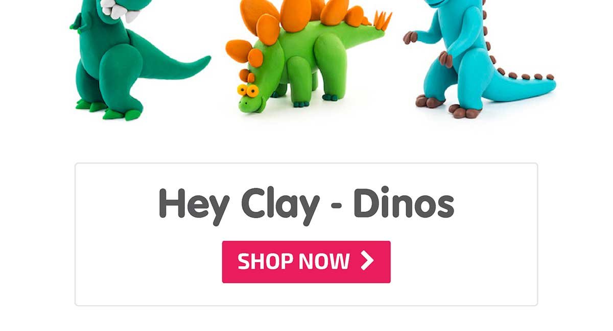 Hey Clay - Dinos - Shop Now