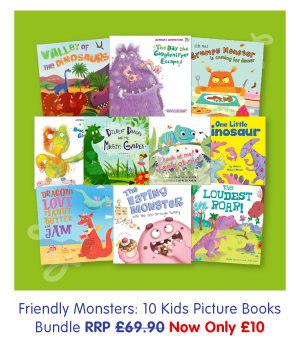 Friendly Monsters: 10 Kids Picture Books Bundle