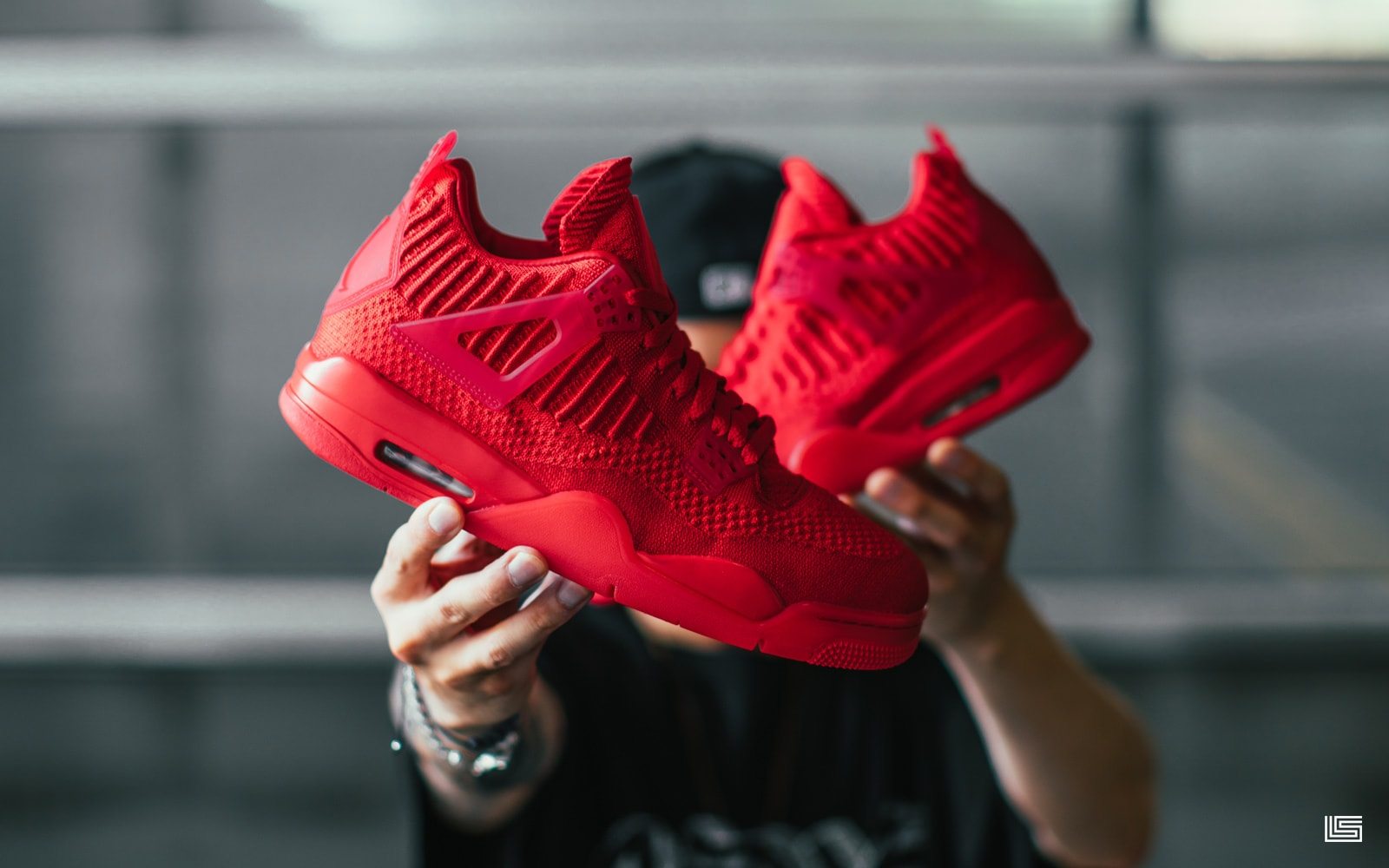 jordan 4 flyknit university red