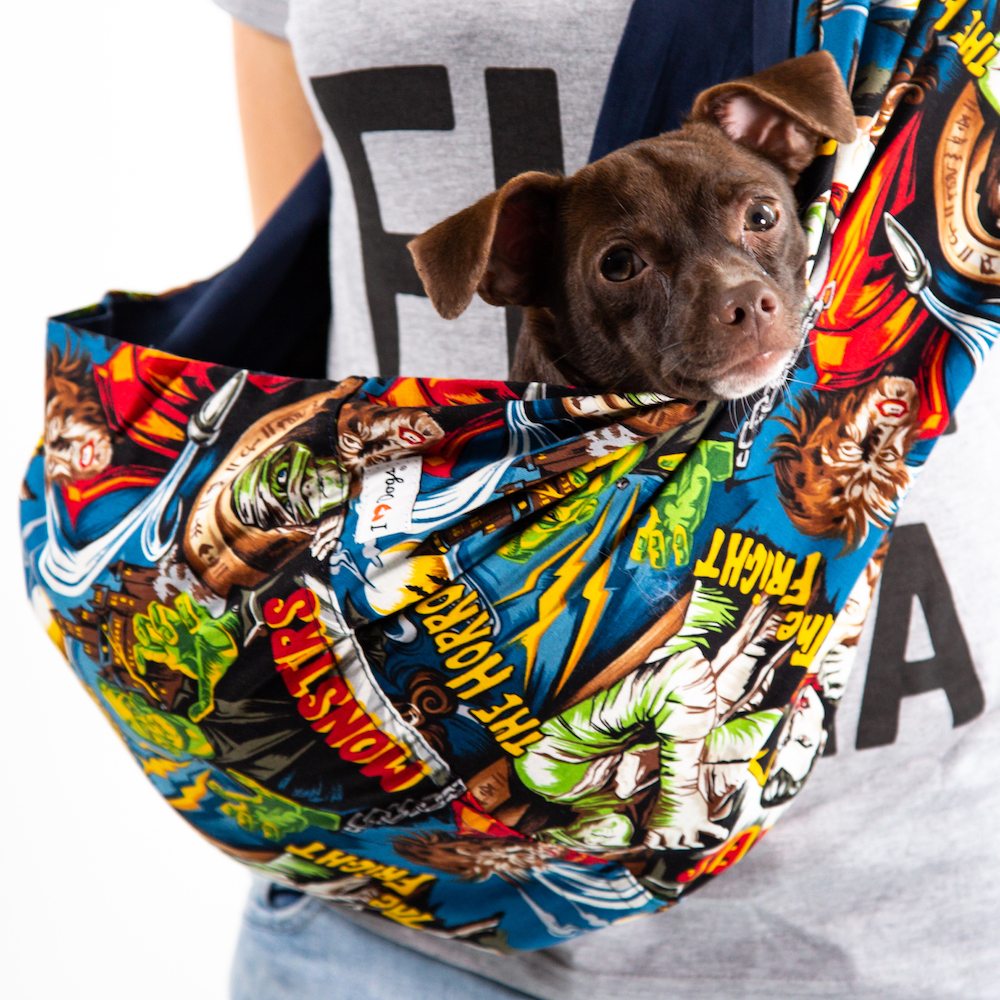 My Little Monsters Aromatherapy Dog Carrier Sling