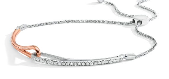 Love + Be Loved Diamond Bolo Bracelet