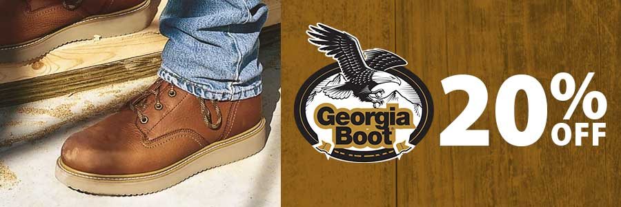 Georgia Boots 20% Off