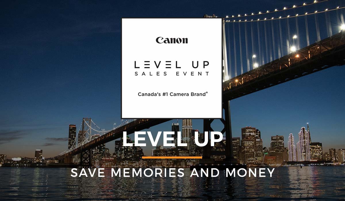 Canon Level Up Sales Event