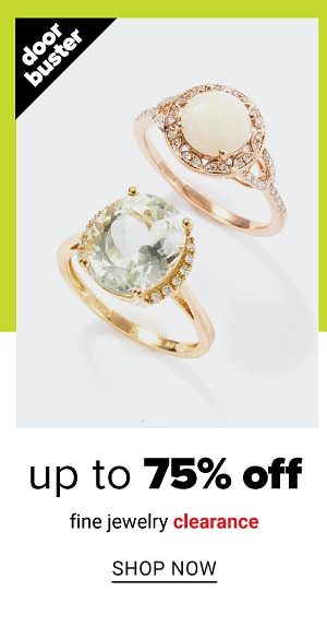 Up to 75% off fine jewelry clearance - Shop Now