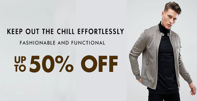 Keep out the chill effortlessly fashionable and functional up to 50% off