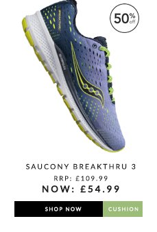 SAUCONY BREAKTHRU 3
