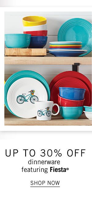 Up to 30% off Dinnerware featuring Fiesta - Shop Now