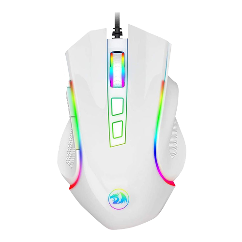 Redragon Griffin M607 Wired USB White Gaming Mouse