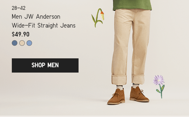 PDP10 - MEN JW ANDERSON WIDE-FIT STRAIGHT JEANS