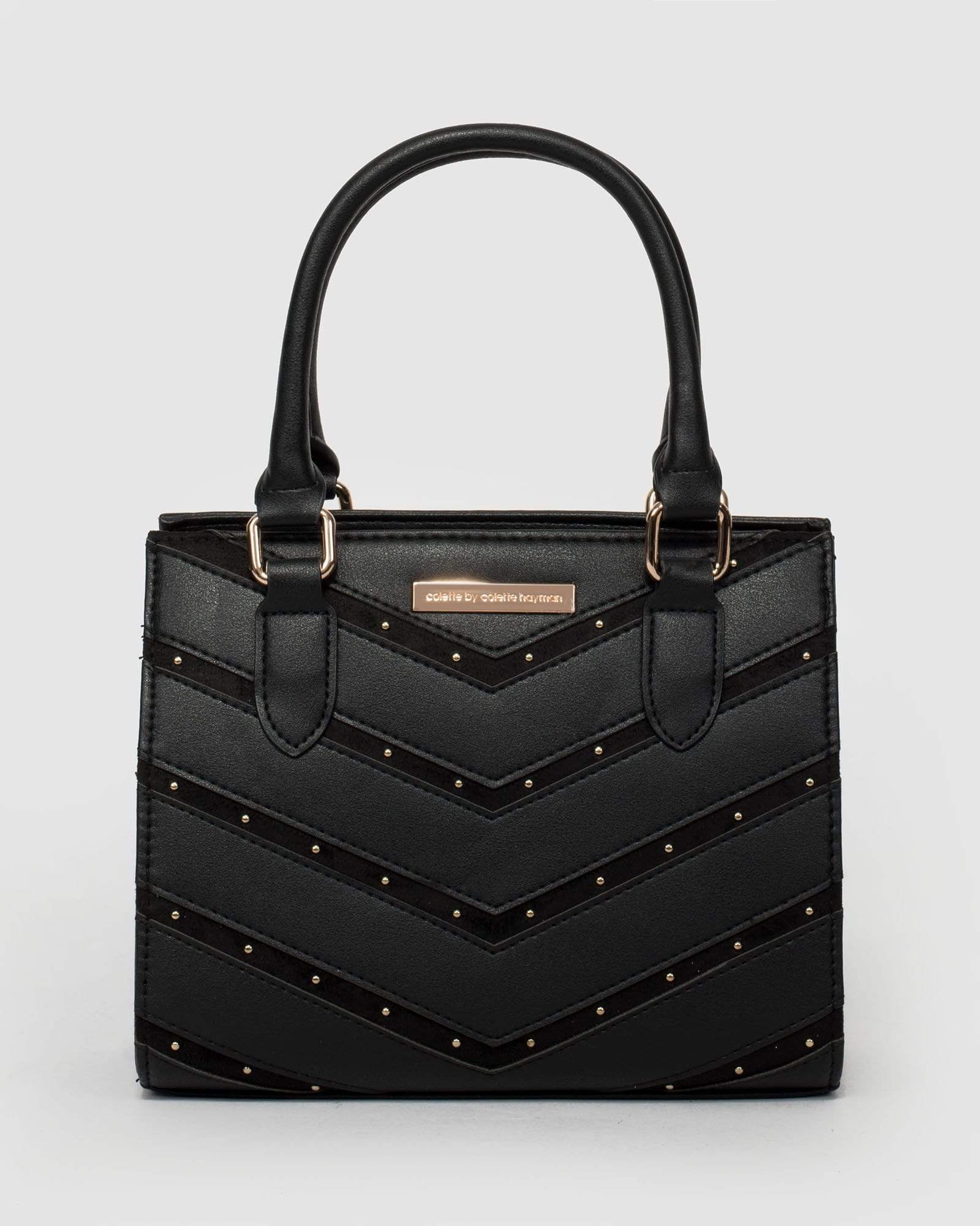 Image of Black Sia Limited Edition Stud Tote Bag