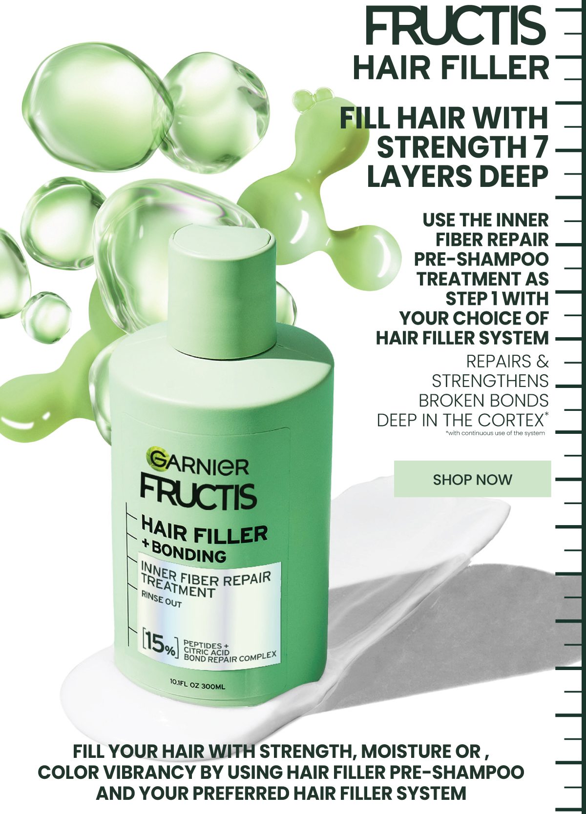 Garnier Fructis Hair Filler Pre-Shampoo