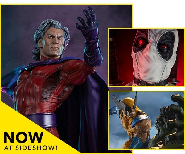Now Available at Sideshow - Magneto, Deadpool, Hulk and Wolverine!