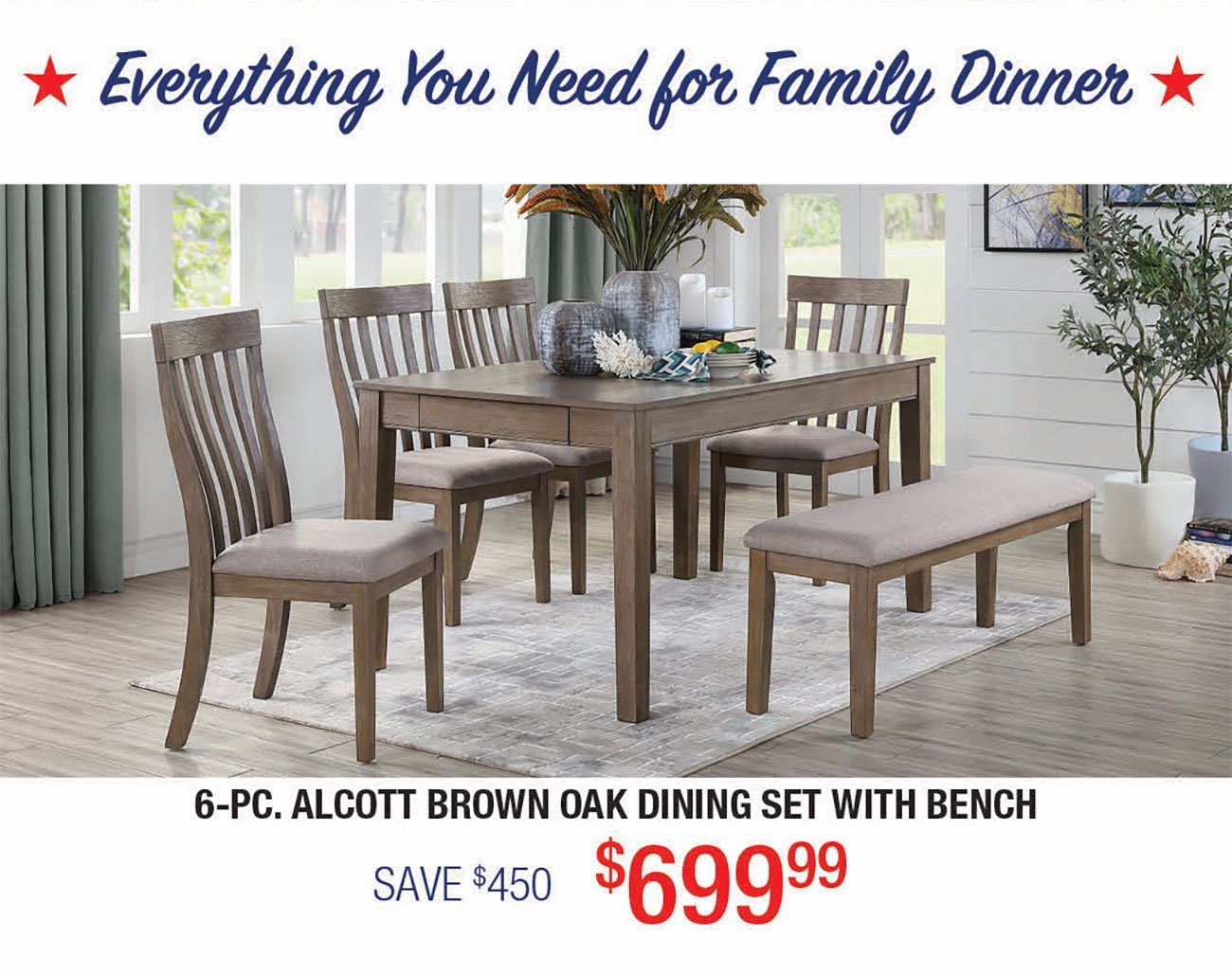 Alcott-Brown-Oak-Dining-Set-with-Bench