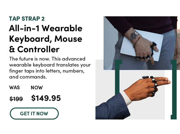 All-In-One Wearable Keyboard | Get It Now 