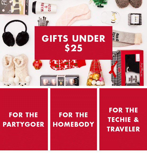 Gifts Under $25