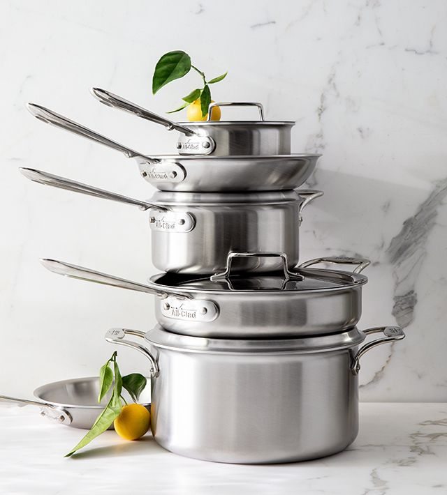 $100 off All-Clad® d5® 10-piece cookware set‡