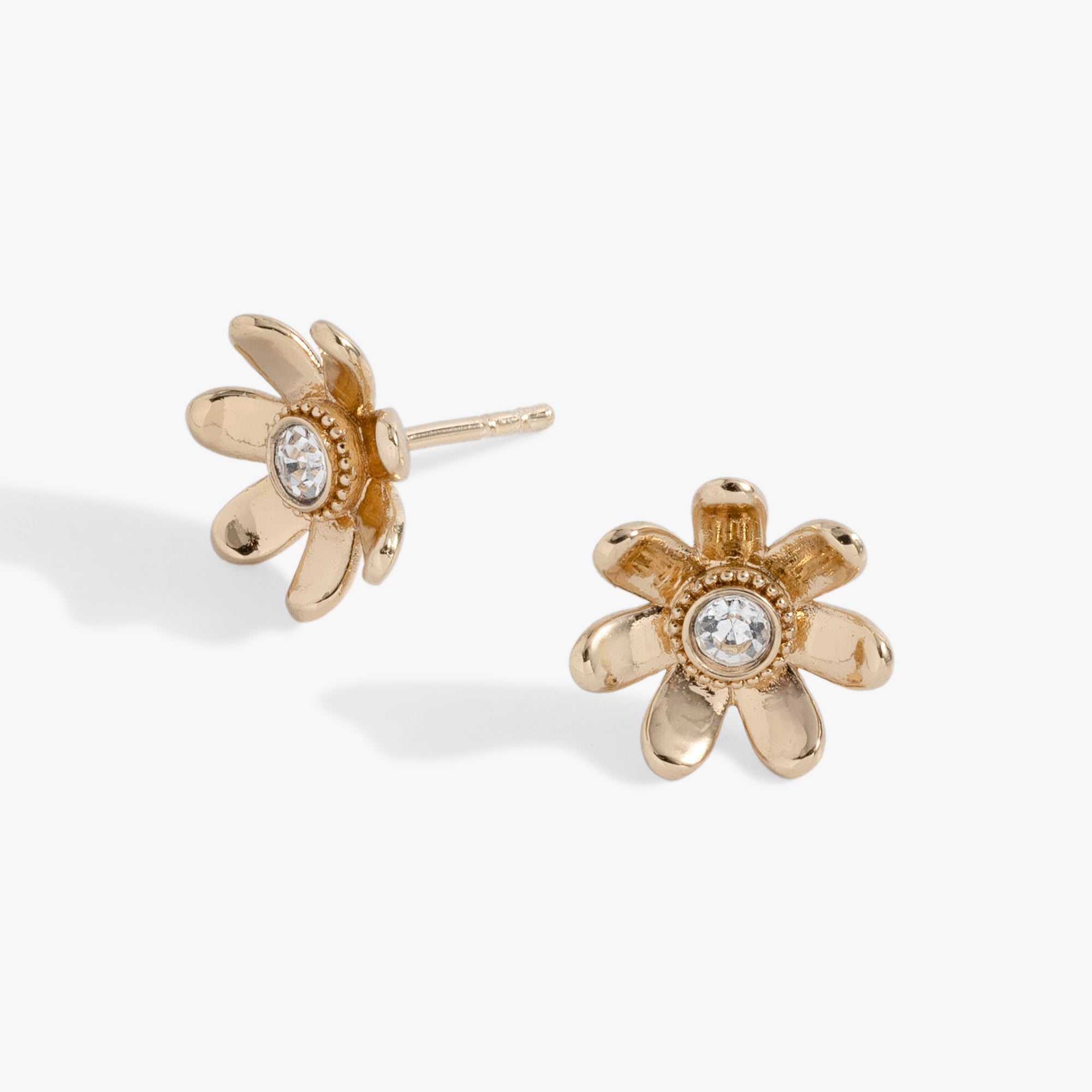 Image of Puffy Flower Stud Earring