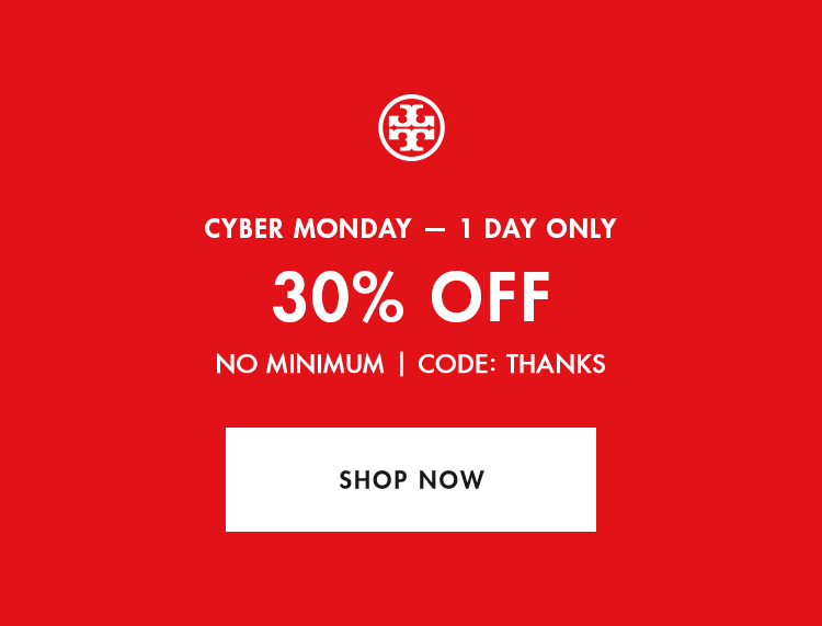 NEW today: 30% off with no minimum - Tory Burch Email Archive